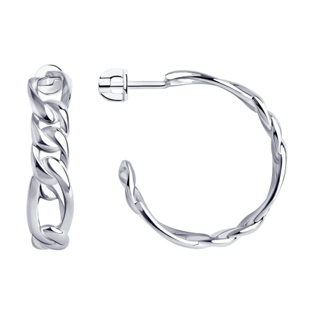 Серьги из серебра SOKOLOV