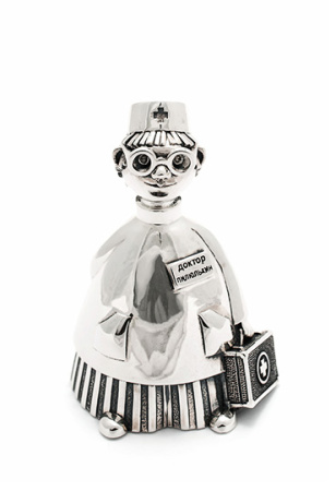 Серебряный колокольчик «Доктор Пилюлькин»