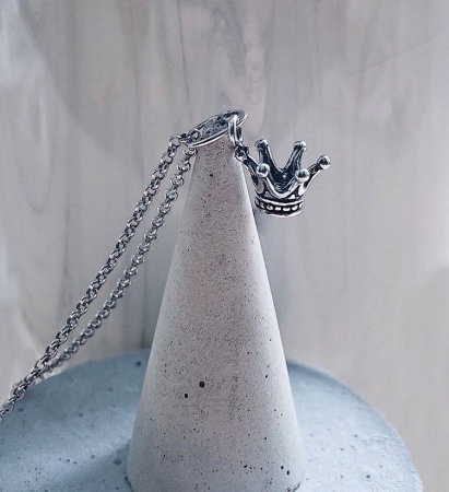 Серебряная подвеска «Корона»