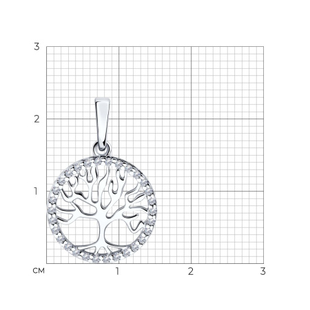 Серебряная подвеска «Древо жизни»