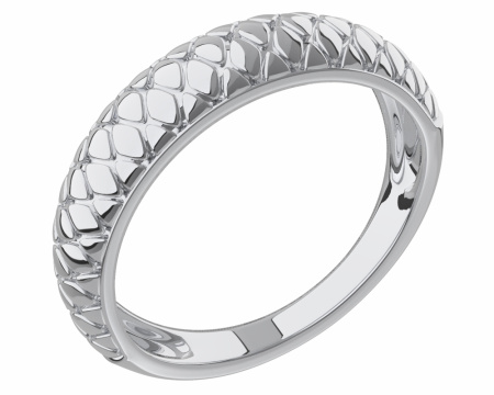 Серебряное кольцо «Снейк»