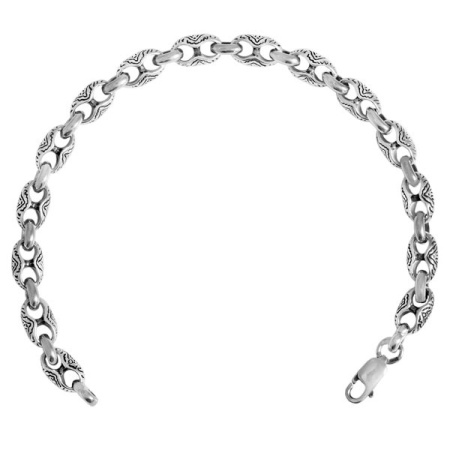 Серебряный браслет «Млечный путь» 6 мм