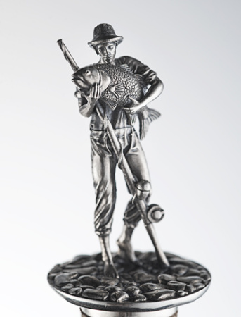 Серебряный водочный набор «Рыбалка»