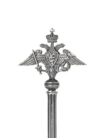 Чайная ложка из серебра «Министерство обороны»