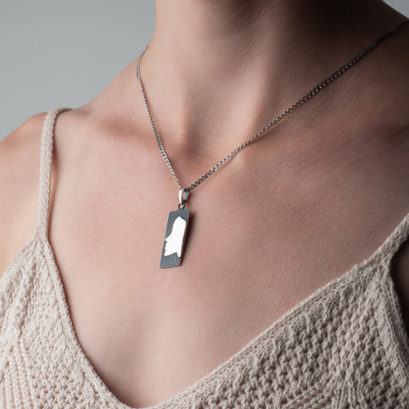 Серебряная подвеска «Силуэт»