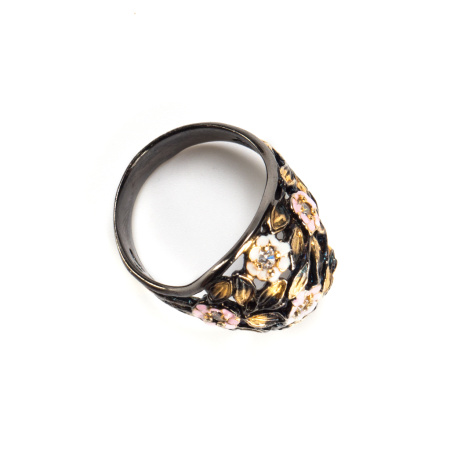 Серебряное кольцо «Дерево Счастья»