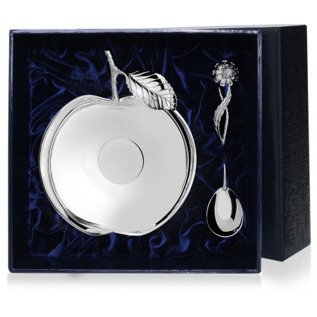 Серебряный набор «Яблоневый сад»