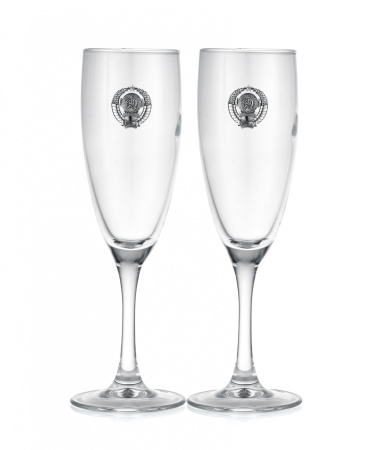 2 бокала под шампанское «СССР»