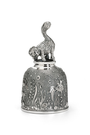 Серебряный колокольчик «Котофей»