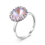 Кольцо из серебра с кристаллом Swarovski