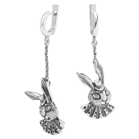 Серьги из серебра «Монсеньор»