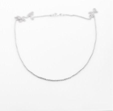 Цепь серебряная «Верёвочка»