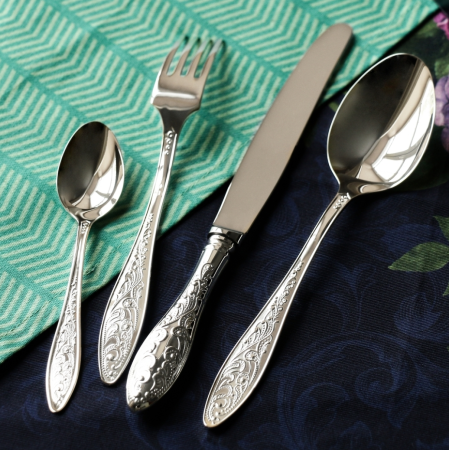 Серебряная чайная ложка «Морозко»