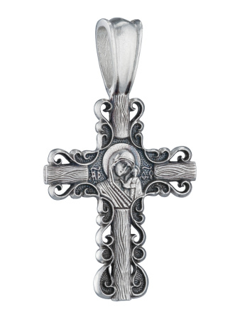 Серебряный крестик