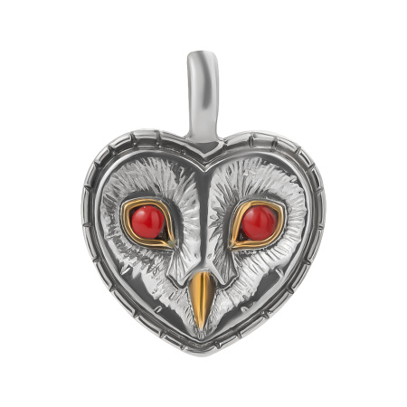 Серебряная подвеска «Сова»