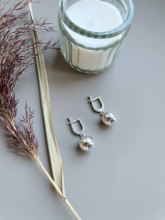 Серьги из серебра
