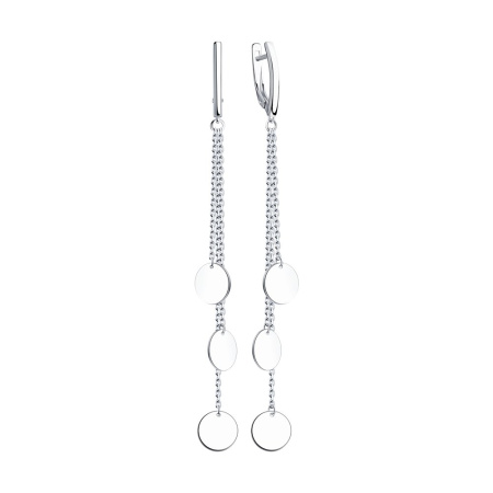 Серьги из серебра