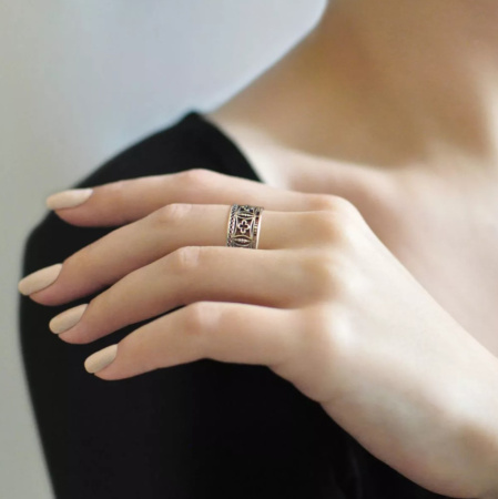 Серебряное кольцо «Набережная Мойки»