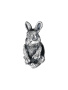 Серебряный шарм «Кролик»