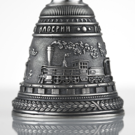 Серебряный колокольчик «Железнодорожник»