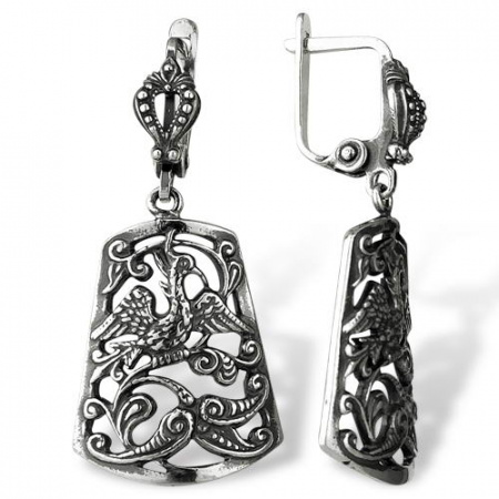 Серебряные серьги