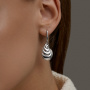 Серьги из серебра