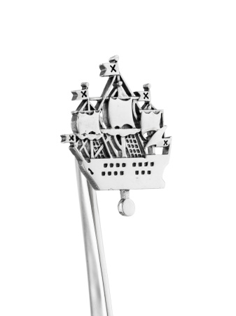 Серебряная закладка для книг «Ленинград»