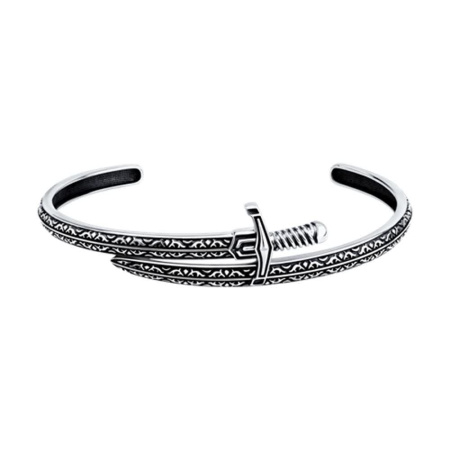 Браслет из серебра «Меч»