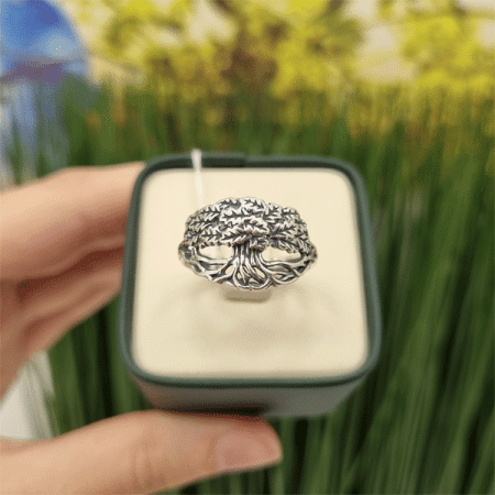 Серебряное кольцо «Древо Жизни»