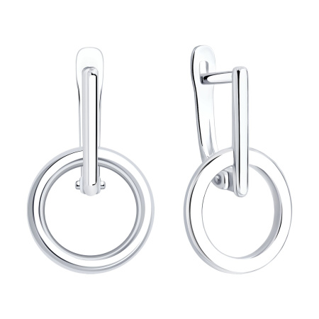 Серьги из серебра