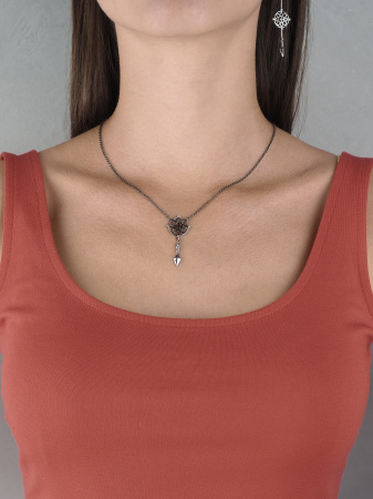 Серебряное колье «Амазонка»