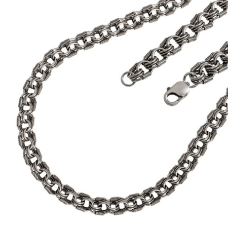 Серебряная цепь «Королевская мантия»