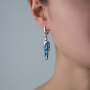 Серьги из серебра «Африканцы»