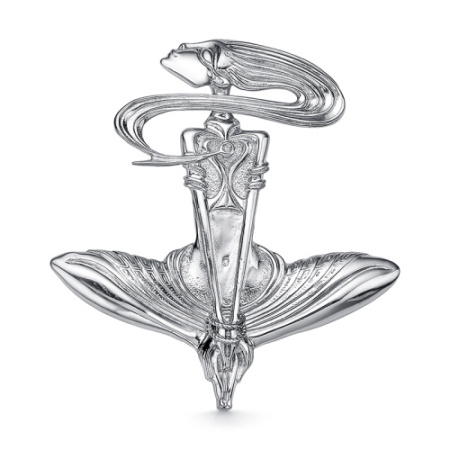 Серебряная брошь «Гармония»