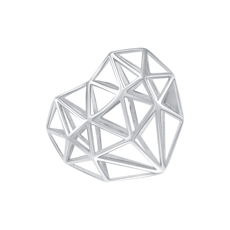 Серебряная подвеска «Сердце»