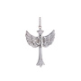 Подвеска из серебра с кубическим цирконием «Крылья»
