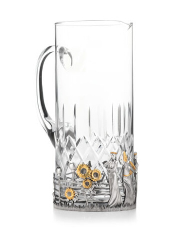 Кувшин из серебра «Разгуляй»