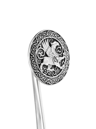 Серебряная закладка для книг «Византия»