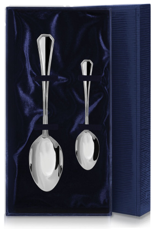Серебряный набор «Элегант» столовая и чайная ложки