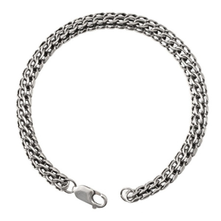 Серебряный браслет «Фараон» 7 мм