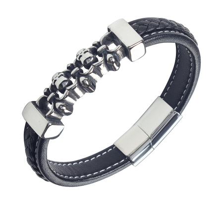 Кожаный браслет