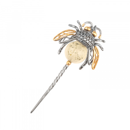Брошь-булавка «Муха»