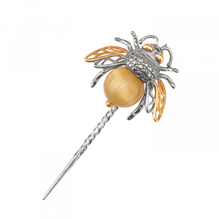 Брошь-булавка «Муха»