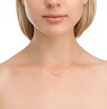 Серебряное колье «Овен»