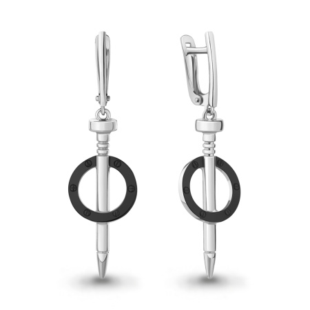 Серьги из серебра