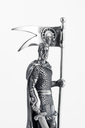 Серебряный колокольчик «Русский воин»