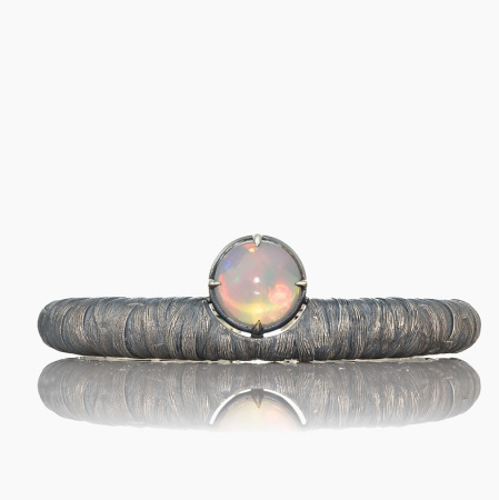 Серебряный браслет «Опаловый Шелк»