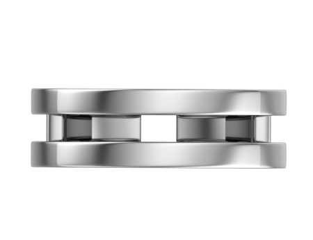 Серебряное кольцо на фалангу