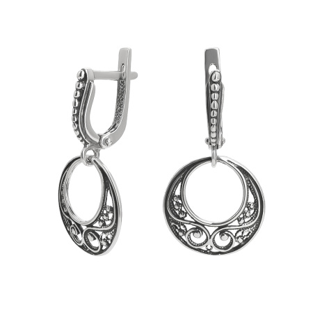 Серебряные серьги