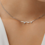 Серебряное колье «Птицы»
